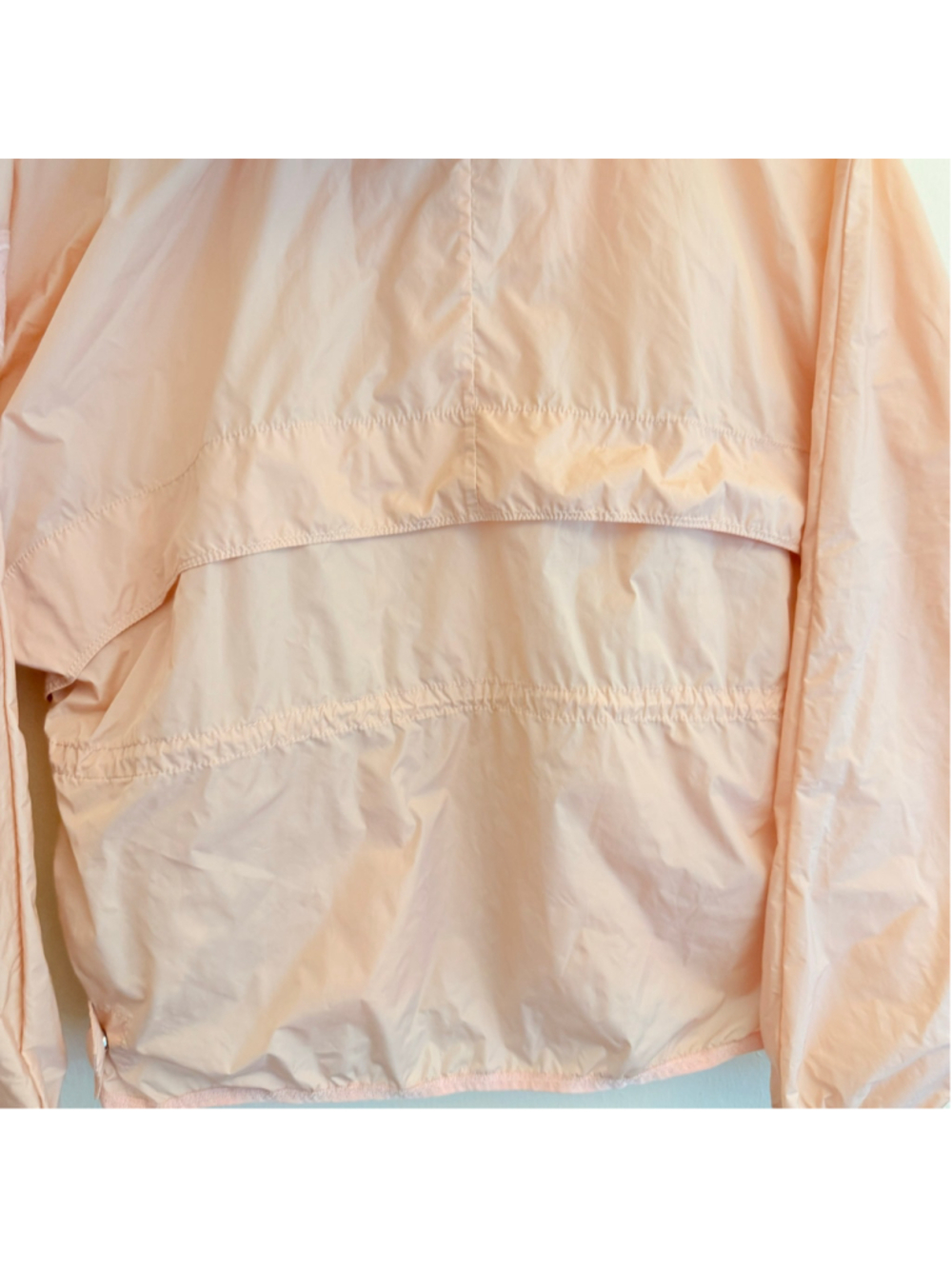 Women's Moncler Lightweight Windbreaker Jacket Pink Size Small - Picture 12 of 13